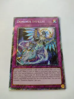 Yu-Gi-Oh TCG Dominus Impulse 1st Edition Starlight Rare Rarity 5 Collection - Image 3