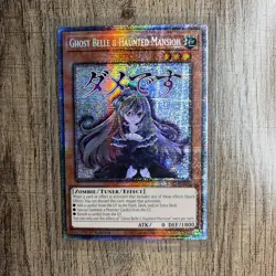 Yu-Gi-Oh! Ghost Belle & Haunted Mansion (RA05-EN092) Starlight Rare NM - Image 1