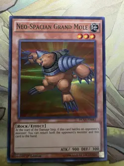 Yugioh Neo-Spacian Grand Mole DUSA-EN061 Ultra Rare 1st Ed NM - Image 1