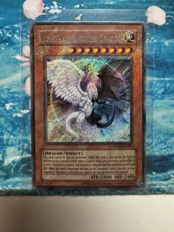Light and Darkness Dragon RP02-EN095 Secret Rare (2020 Date Reprint) Near Mint! - Image 1