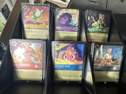 Disney Lorcana Reign Of Jafar Complete Foil Set Legendary Rare Super 1-204 - Image 1