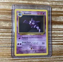 Haunter Base Set 29/102 Uncommon Pokemon Card Unlimited LP-NM - Image 1