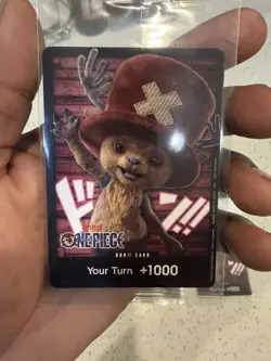 Tony Tony Chopper 2026 C2E2 One Piece Promo Card English Sealed - Image 1