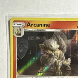 Arcanine 6/18 Rare Holo Card Detective Pikachu Pokemon TCG LP - Image 3