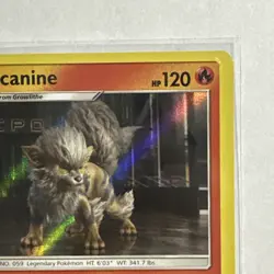 Arcanine 6/18 Rare Holo Card Detective Pikachu Pokemon TCG LP - Image 4