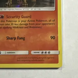 Arcanine 6/18 Rare Holo Card Detective Pikachu Pokemon TCG LP - Image 5