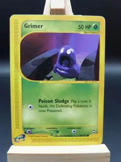 Pokemon Common Card : Grimer 79/147 ( Aquapolis Set) - Image 1