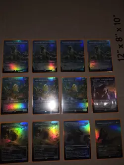 Mtg Godzilla Card Lot Of 12 - Image 1