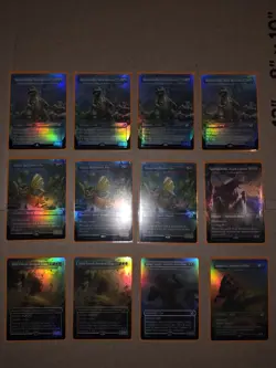 Mtg Godzilla Card Lot Of 12 - Image 2