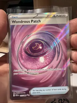 Pokemon Wondrous Patch Trainer Item Ultra Rare Card POR 117/88 - Image 1
