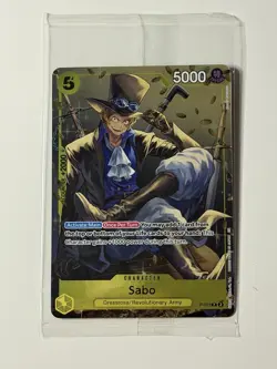 Sabo (Tin Pack Set Vol 2) P-073 One Piece Promotion Cards Foil SEALED - Image 1