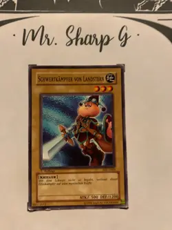 SCHWERTKAMOFER VON LANDSTERN - 1. AUFLAGE SDJ-G002 DEUTSCH Yu-Gi-OH! CARD COMMON - Image 3