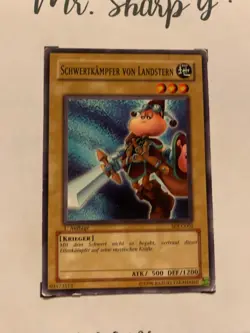 SCHWERTKAMOFER VON LANDSTERN - 1. AUFLAGE SDJ-G002 DEUTSCH Yu-Gi-OH! CARD COMMON - Image 5