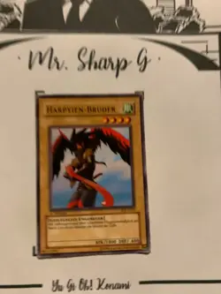 HARPYIEN-BRUDER - 1. AUFLAGE SDJ-G011 DEUTSCH Yu-Gi-Oh! CARD COMMON KONAMI TCG - Image 2
