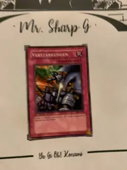 VERSTARKUNGEN - 1. AUFLAGE SDJ-G044 DEUTSCH Yu-Gi-Oh! CARD COMMON KONAMI TCG OCG - Image 2