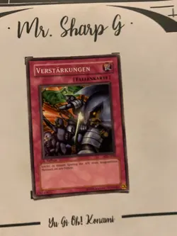 VERSTARKUNGEN - 1. AUFLAGE SDJ-G044 DEUTSCH Yu-Gi-Oh! CARD COMMON KONAMI TCG OCG - Image 3
