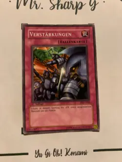 VERSTARKUNGEN - 1. AUFLAGE SDJ-G044 DEUTSCH Yu-Gi-Oh! CARD COMMON KONAMI TCG OCG - Image 5
