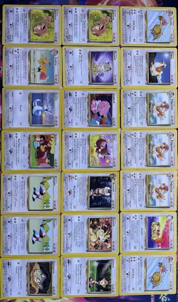 Vintage Pokemon Card Lot Rares Commons 1999/2000 WOTC Base Set, Neo, Jungle - Image 2