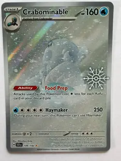 Crabominable - (Holiday Calendar) Holo Illustration Rare Miscellaneous Cards & P - Image 1
