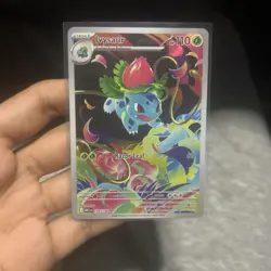 Pokemon TCG Ivysaur 134/132 Mega Evolution Illustration Rare nm card - Image 1