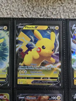 Pokemon TCG Pikachu Card Lot Of 9 2020-2023 PROMOS, FULL ARTS, HOLO RARES - NM - Image 3