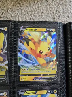 Pokemon TCG Pikachu Card Lot Of 9 2020-2023 PROMOS, FULL ARTS, HOLO RARES - NM - Image 4