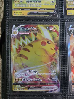 Pokemon TCG Pikachu Card Lot Of 9 2020-2023 PROMOS, FULL ARTS, HOLO RARES - NM - Image 5
