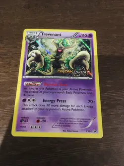 Pokemon Card Trevenant XY94 Prerelease Promo From Breakpoint - Image 1