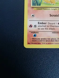 Pokemon Card Charmander 69/130 Base Set 2 Common WOTC - Image 4