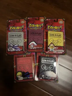 Zatch Bell The Card Battle SPELL BOOK 2006 Bandai TCG Full Set - Image 1