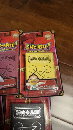 Zatch Bell The Card Battle SPELL BOOK 2006 Bandai TCG Full Set - Image 3