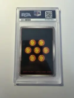 Goku Black, Guided by the Dragon Balls Foil Gold Stamp DBS Card PSA 10 GEM MINT - Image 2