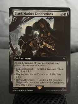 Black Market Connections (Extended Art) MTG: Assassin's Creed Regular - Image 1