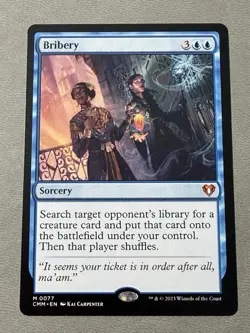Bribery #77 (NM) Commander Masters CMM Magic MTG - Image 1