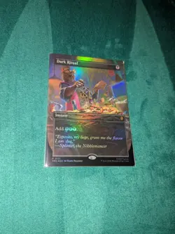 Dark Ritual Borderless NM Foil P 0131 TMC Magic The Gathering - Image 1
