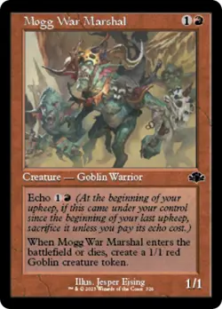 NM - Mogg War Marshal (Retro Frame) [DMR - 326] Dominaria Remastered - Image 1