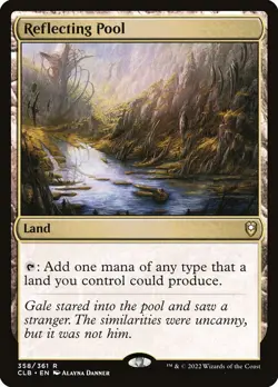 [MTG] Reflecting Pool (358) (CLB) NM - Image 1