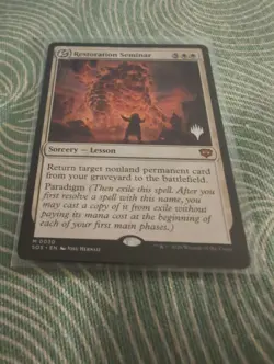 Restoration Seminar Promo Pack: Secrets of Strixhaven Regular - Image 1