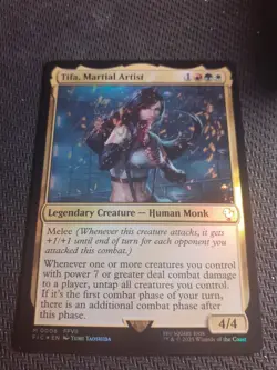 MTG ~ Tifa, Martial Artist (Foil) ~ FIN ~ NM - Image 1