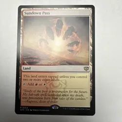 Sundown Pass - 264 - NM - Secrets of Strixhaven MTG - Image 1