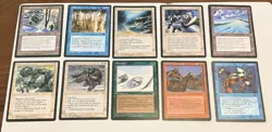 MTG Lot ~ Reserved List Only ~ 24 ICE AGE - Uncommons - Rares - Commons (1995) - Image 2