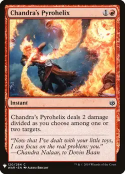 Chandra's Pyrohelix The List 120 MTG NM - Image 1