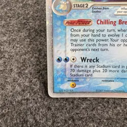WALREIN EX 99/108 Holo Ultra Rare EX Power Keepers Pokemon Card - Image 5