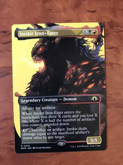 Imskir Iron-Eater Showcase Profile MTG Magic the Gathering Card NM Mint MH3 - Image 1