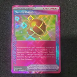 Pokemon TCG Deluxe Bomb 134/142 2024 Stellar Crown ACE SPEC Rare Card - NM - Image 1