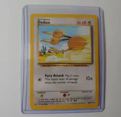 Pokemon WOTC Doduo 48/102 Base Set Card Common Unlimited LP - Image 1