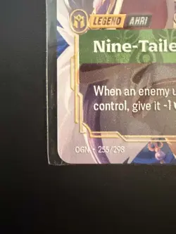 Riftbound Ahri Metal Plated Prize Wall Exclusive Promo Card from Regional RQ - Image 4