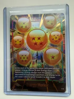 Energy Marker E-05 Gold Promo 7 Dragon Ball Super Fusion World English Card - Image 1