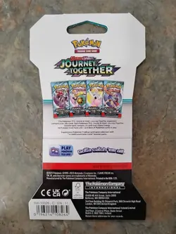 5 Sealed Pokemon Trading Card Games Scarlett And Violet Journey Together - Image 3
