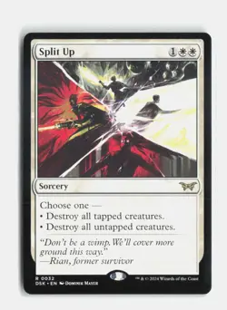Split Up 32 Duskmourn: House of Horror MTG NM - Image 1